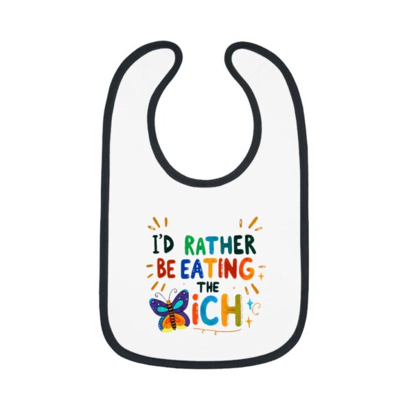 Whimsical Baby Bib with Fun Quote