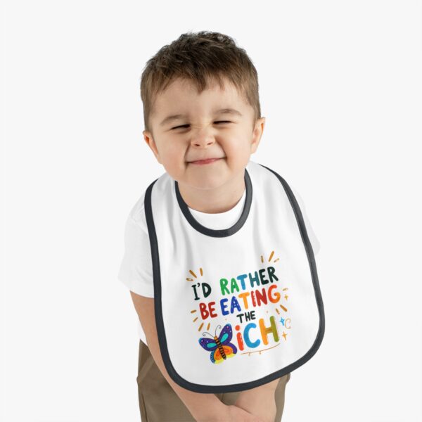 Whimsical Baby Bib with Fun Quote - Image 3