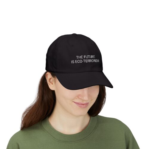 Embroidered Eco-Terrorism Unisex Hat - Image 9