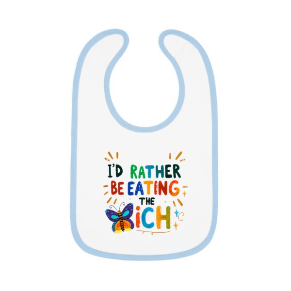 Whimsical Baby Bib with Fun Quote - Image 4